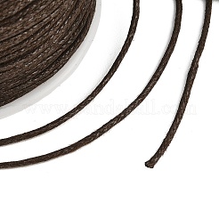 木綿糸ワックスコード  ココナッツブラウン  1mm  約100ヤード/ロール（300フィート/ロール）&nbsp;YC-R003-1.0mm-304
