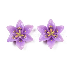 Opaque Resin Pendants&nbsp;CRES-D328-04