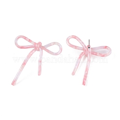 Cellulose Acetate(Resin) Stud Earrings&nbsp;EJEW-T020-01B