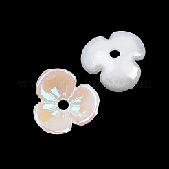 UV Plating Opaque Acrylic Bead Cap&nbsp;OACR-K001-44A