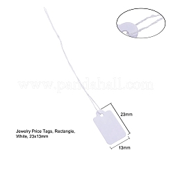 White Rectangle Jewelry Price Tags&nbsp;X1-TOOL-C003-02