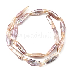 Natural Baroque Keshi Pearl Beads Strands&nbsp;PEAR-B004-04A-02A
