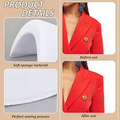 Sponge Shoulder Pad&nbsp;DIY-WH0888-485A-02