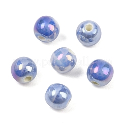 Glazed Porcelain Round Beads&nbsp;X-PORC-S490-8mm-09