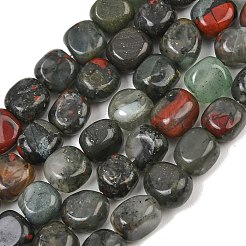 Natural African Bloodstone Beads Strands&nbsp;GG-CBA787B-A27