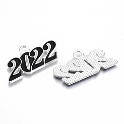 Alloy Enamel Pendants&nbsp;PALLOY-N160-001-01S-RS