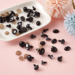 Craft Plastic Doll Eyes & Noses&nbsp;DIY-TA0008-92
