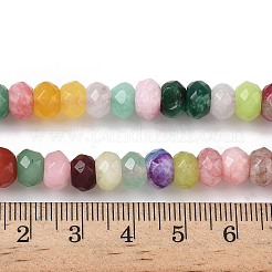Natural Dyed White Jade Beads Strands&nbsp;G-F753-06C