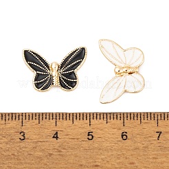 Brass Enamel Beads&nbsp;KK-E108-01G