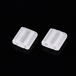 FGB 2-Hole Glass Seed Beads&nbsp;X-SEED-S031-L-ST-1F