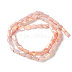 Ombre Effect Dyed Glass Beads Strands&nbsp;GLAA-I059-01F