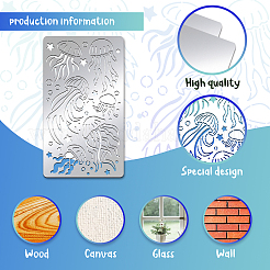Stainless Steel Cutting Dies Stencils&nbsp;DIY-WH0242-257