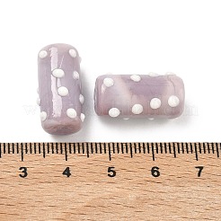 Handmade Lampwork Bumpy Beads&nbsp;LAMP-G170-01B