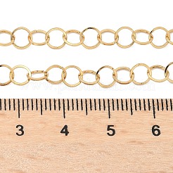 Ion Plating(IP) 304 Stainless Steel Cable Chain Necklaces&nbsp;MAK-G006-01G