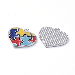 Alloy Enamel Pendants&nbsp;ENAM-G192-07P