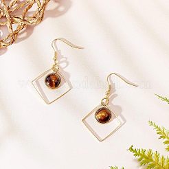Natural Tiger Eye Cabochons&nbsp;G-GA0001-12B
