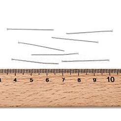 SHEGRACE Brass Flat Head Pins&nbsp;XGR0085P-33P