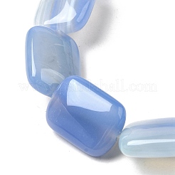 Natural Striped Agate/Banded Agate Beads Strands&nbsp;G-B137-B01-01D