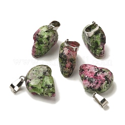 Dyed Natural Marble Pendants&nbsp;G-Z067-02P-08