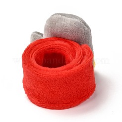 (Jewelry Parties Factory Sale)Christmas Slap Bracelets&nbsp;BJEW-B012-03