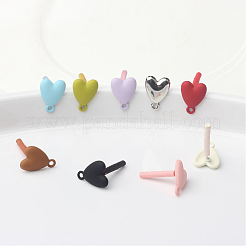 5 Colors Alloy Stud Earring Findings&nbsp;FIND-SP0005-60A