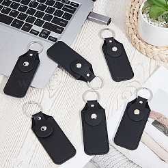8Pcs PU Leather USB Drive Storage Case Keychain&nbsp;AJEW-CY0002-97