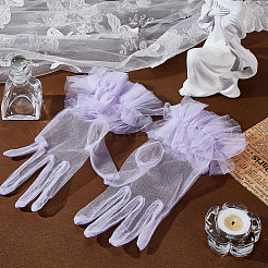 Lace Gloves&nbsp;AJEW-WH0070-41C