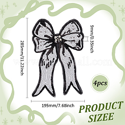 Polyester Embroidery Sequin Costume Accessories&nbsp;DIY-WH0622-217
