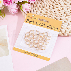 20Pcs Brass Spring Ring Clasps&nbsp;KK-BBC0025-74