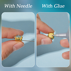 Glass Steel Claw Sew on Rhinestone&nbsp;FIND-WH20040-07G-02