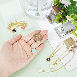 Alloy Enamel Pendant Decorations&nbsp;HJEW-AB00688