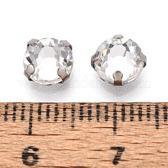 Flat Round Sew on Rhinestone&nbsp;KK-N282-01B-P