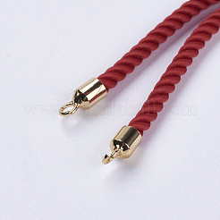 Nylon Twisted Cord Bracelet Making&nbsp;MAK-F018-01G-RS
