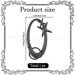 Zinc Alloy Key Clasps&nbsp;FIND-WH20026-009B