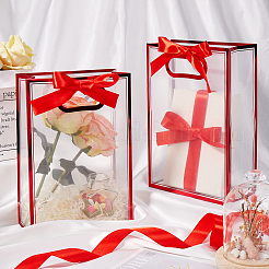 12Pcs Rectangle Plastic Gift Bags&nbsp;ABAG-SP0001-07C