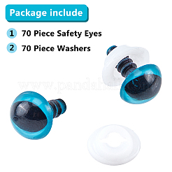 Plastic Doll Eyes&nbsp;DIY-PH0023-02