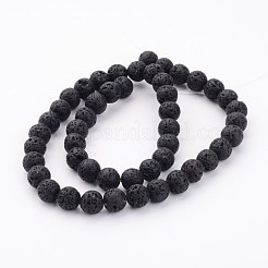 Natural Lava Rock Beads Strands&nbsp;X-G434-1B