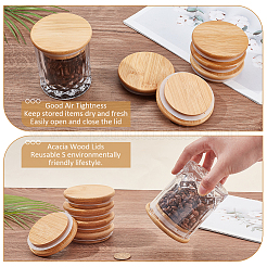 Bamboo Bottle Caps&nbsp;AJEW-WH0270-206