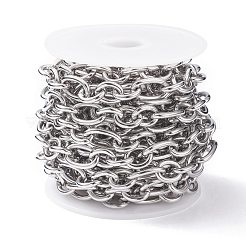 Tarnish Resistant 304 Stainless Steel Oval Link Chains&nbsp;CHS-C002-01P