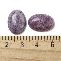 天然レピドライトカボション  オーバル  18x13x5~5.5mm&nbsp;X-G-C115-01A-42