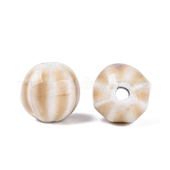 Vintage Porcelain Corrugated Beads&nbsp;LS-PORC-N013-11T