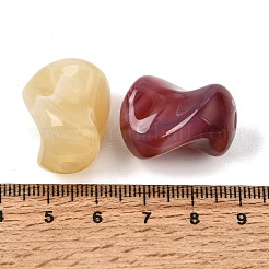 Opaque Acrylic European Beads&nbsp;AC-CBA6F83-02