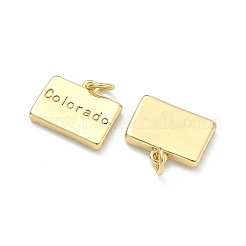 Brass Pendants&nbsp;KK-D229-22E-G