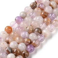 Natural Amethyst Lace Agate Beads Strands&nbsp;GG-CBABD99-04-6mm