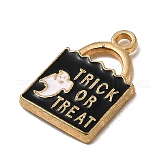 12Pcs Halloween Theme Alloy Enamel Pendants&nbsp;ENAM-G231-01G