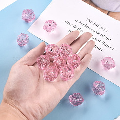 Transparent Acrylic Beads&nbsp;PL305Y-4