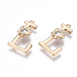 Brass Pendants&nbsp;KK-Q768-001G-L