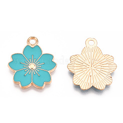 Alloy Enamel Pendants&nbsp;ENAM-S121-115G