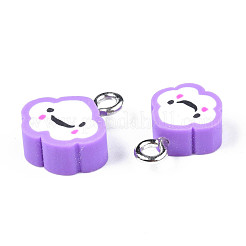 Handmade Polymer Clay Charms&nbsp;CLAY-N006-37B-01E
