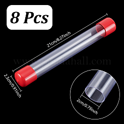 Transparent PVC Plastic Bead Storage Tubes&nbsp;AJEW-WH0348-767A